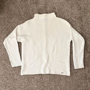 Ivanka Trump Cream Turtleneck Sweater